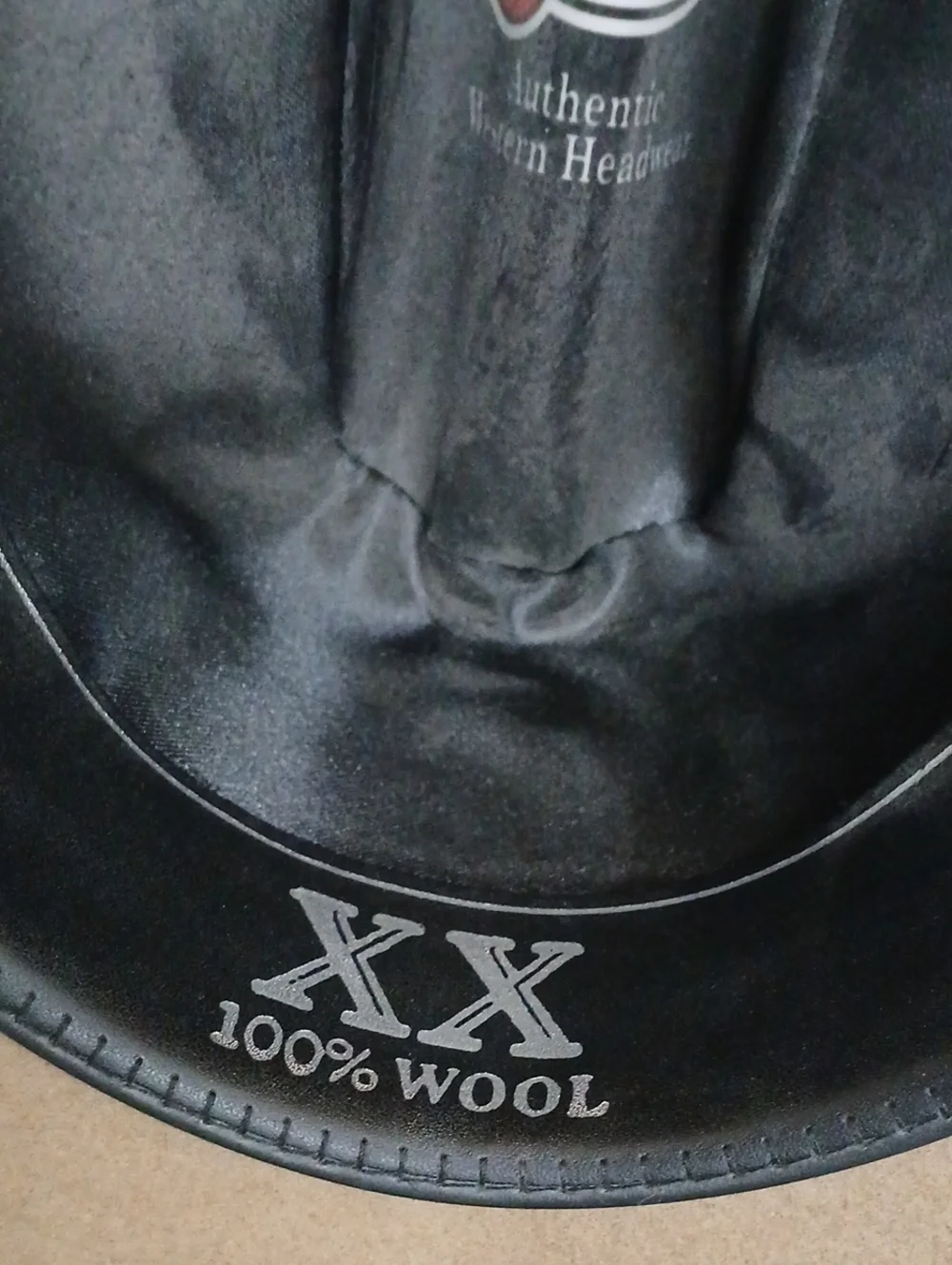 Justin Classic Men's Wool Tan Light Brown Cowboy Hat